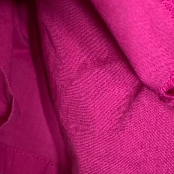 Crown & Ivy Petite PS Pink Eyelet Sundress Sleeveless Cotton Mini Dress - Picture 13 of 13